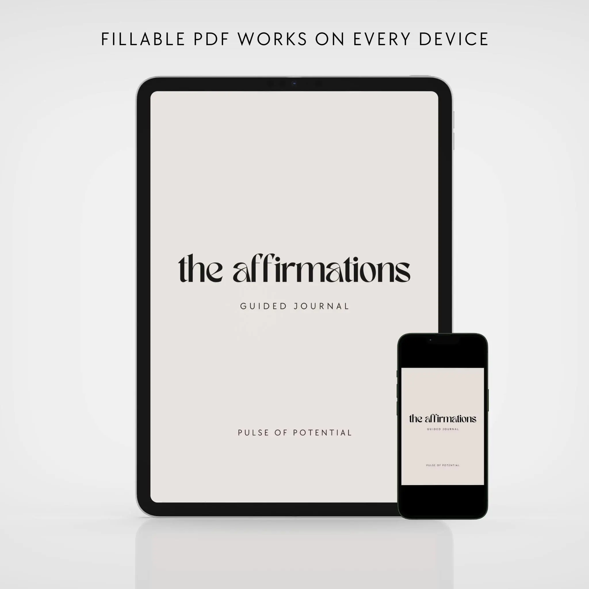 The Affirmations Digital Fillable Journal - Image 6