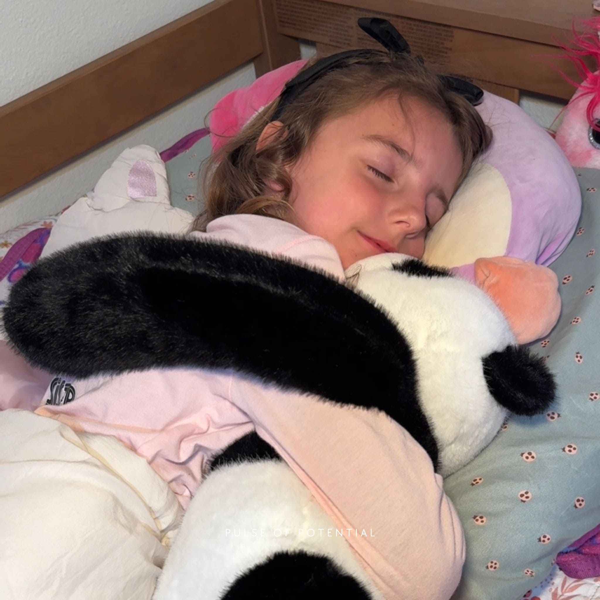 Pookie the Panda Weighted Hug Buddy for Children - Image 11