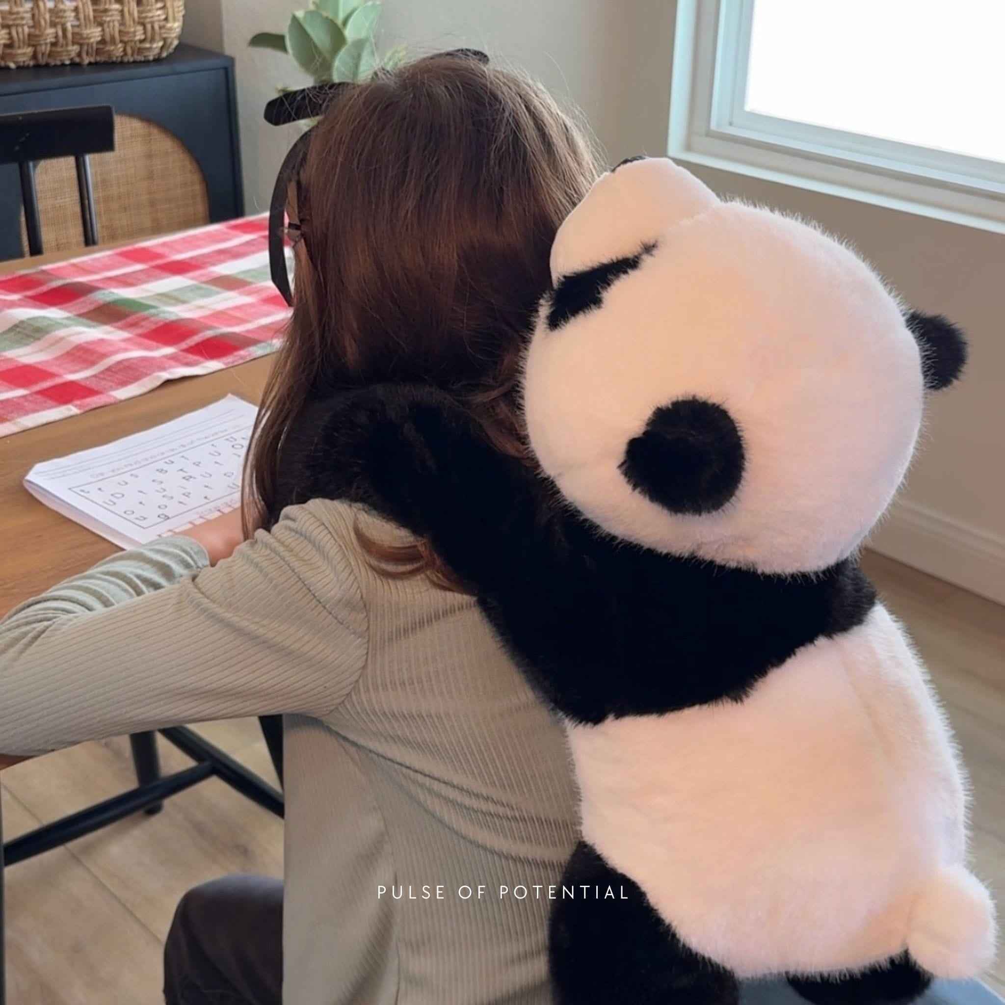 Pookie the Panda Weighted Hug Buddy for Children - Image 12