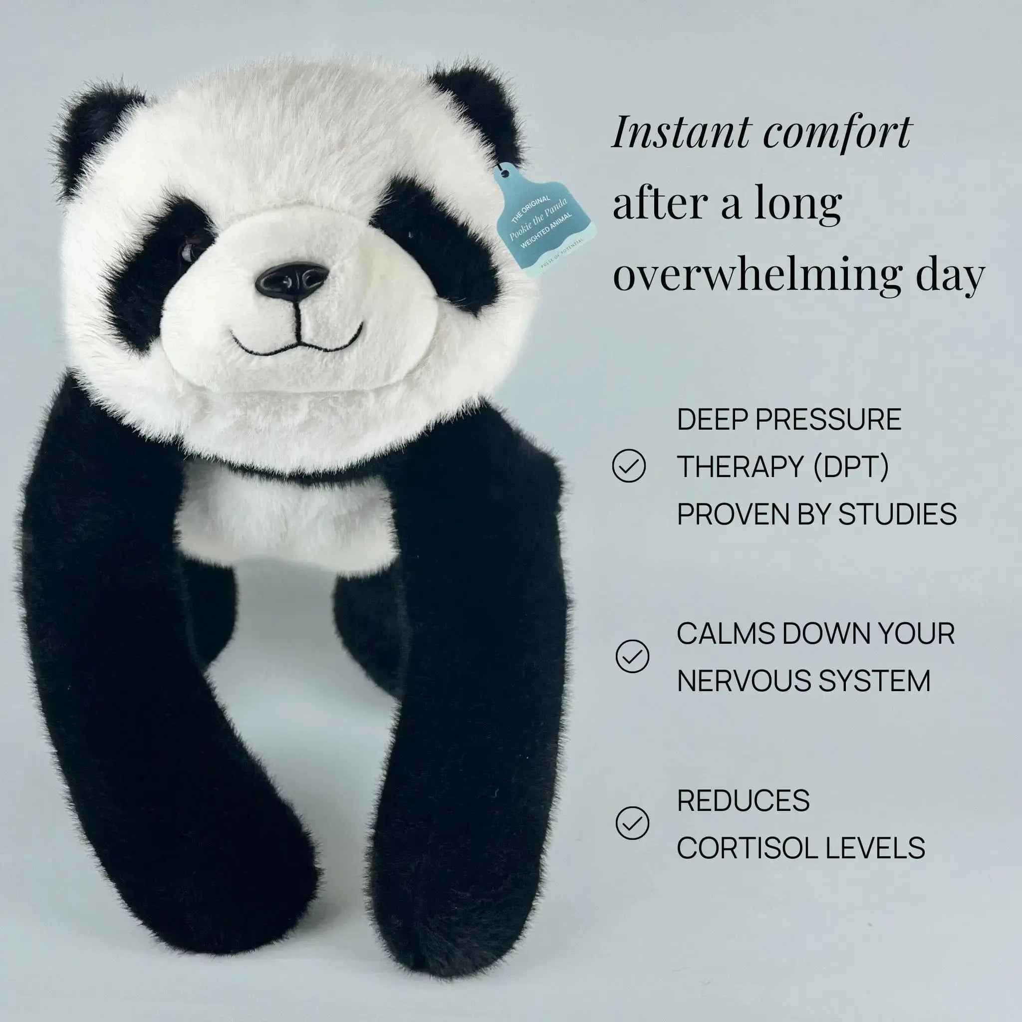 Pookie the Panda Weighted Animal - Image 6