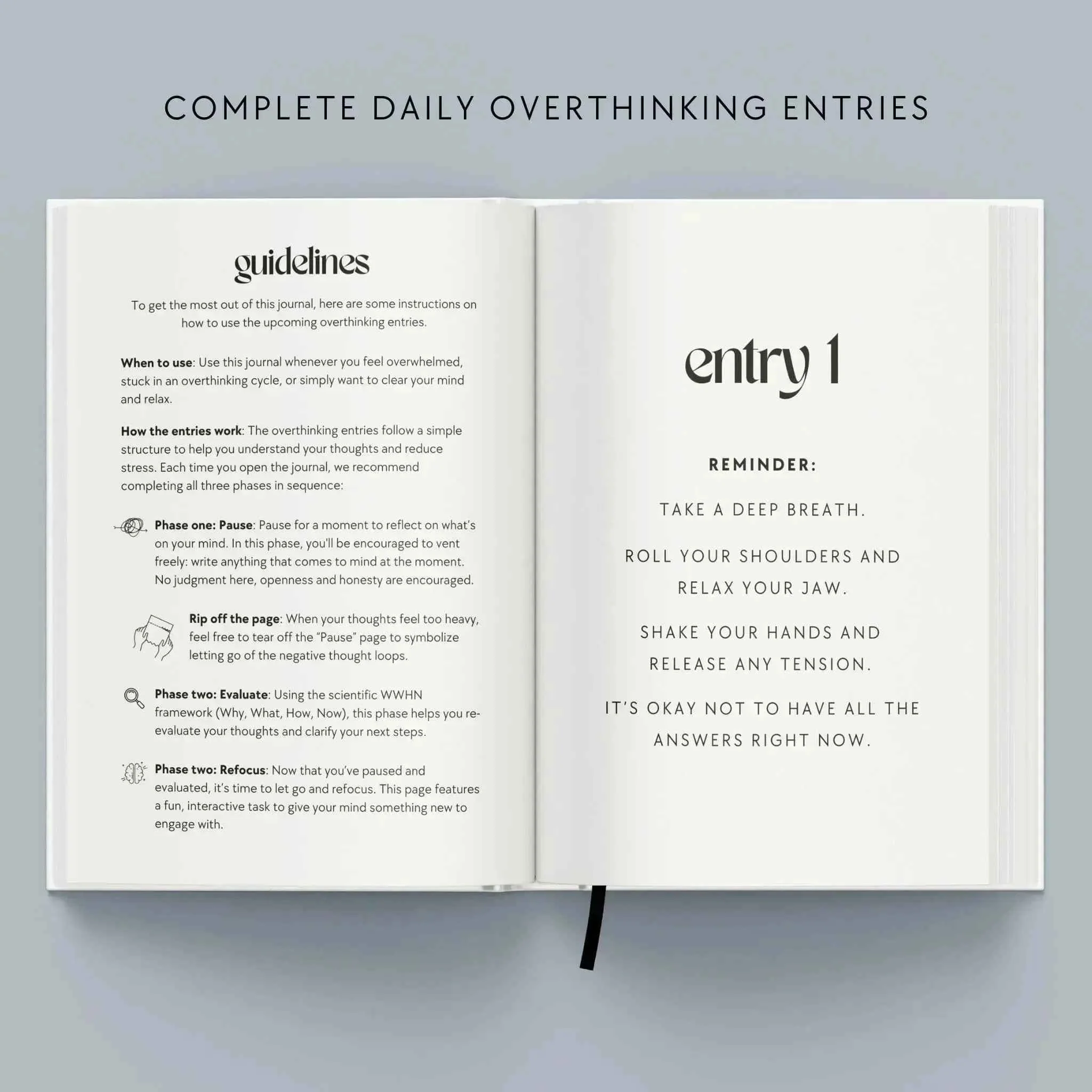 The Overthinking Guided Journal - Image 5