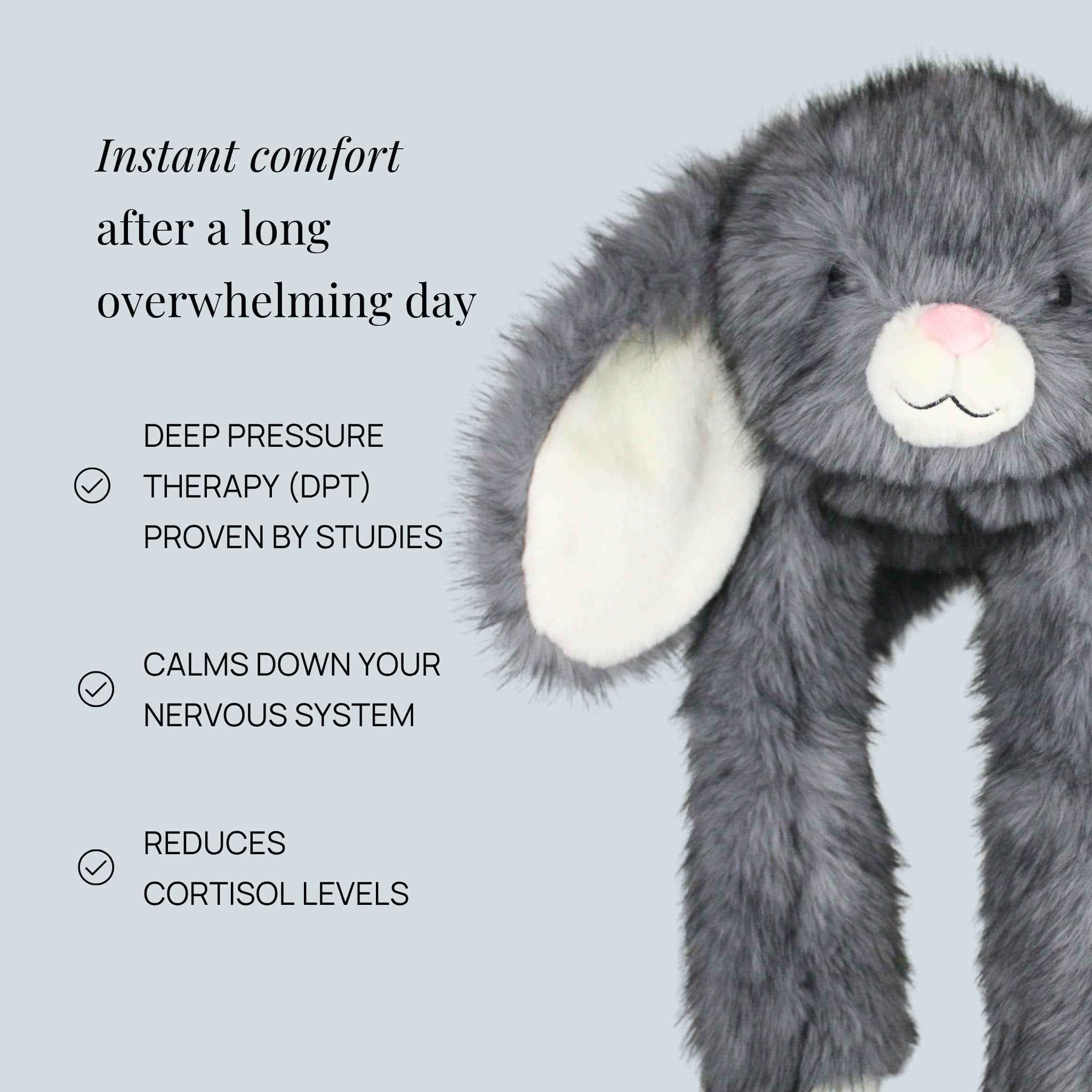 Barley the Bunny Weighted Animal - Image 4