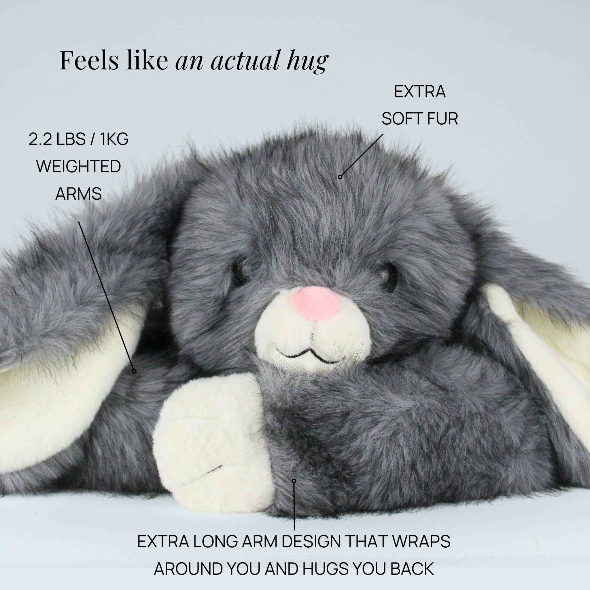 Barley the Bunny Weighted Animal - Image 5