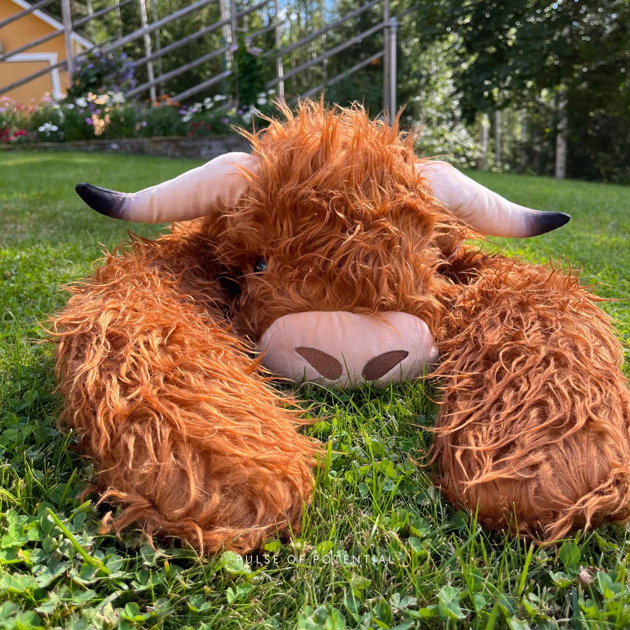 Hallie the Highland Cow Weighted Animal - Image 14